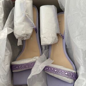 Betsey Johnson Elegant Lavender Rebel Heels